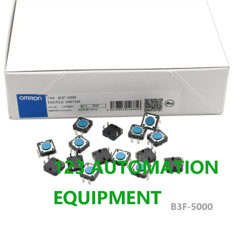 50pcs Authentic New Omron B3F-3100 4000 4005 4050 4055 5000 5050 Tactile Switch Light Touch Switch