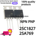5-10-20PCS Original 2SC1827 C1827 2SA769 A769 TO-220 NPN PNP of Electronic Transistor Low Frequency Power Amplifier