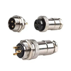 GX16 Gold Plated Aviation Male Plug / Female Socket Industrial Welding Connectors 2PIN 3PIN 4PIN 5PIN 6PIN 7PIN 8PIN 9PIN 10PIN