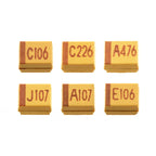 10PCS A B C D Case Tantalum Capacitor 6.3v 10v 16v 25v 35v 104 105 106 107 157 224 225 226 227 336 337 475 476 686 1uF 10uF 22uF