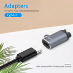 Type C/Micro/ios USB Charger Adapter For Garmin Fenix 7/6/5 Instinct 2S Venu 2 Plus EPIX forerunner 745 Watch Charging Converter
