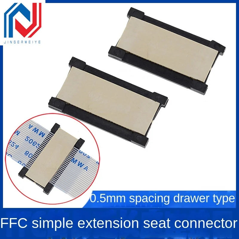 FFC/FPC Extension Board 30/40/50P Cable Extension Connector Simple Extension Seat 0.5mm Pull Type