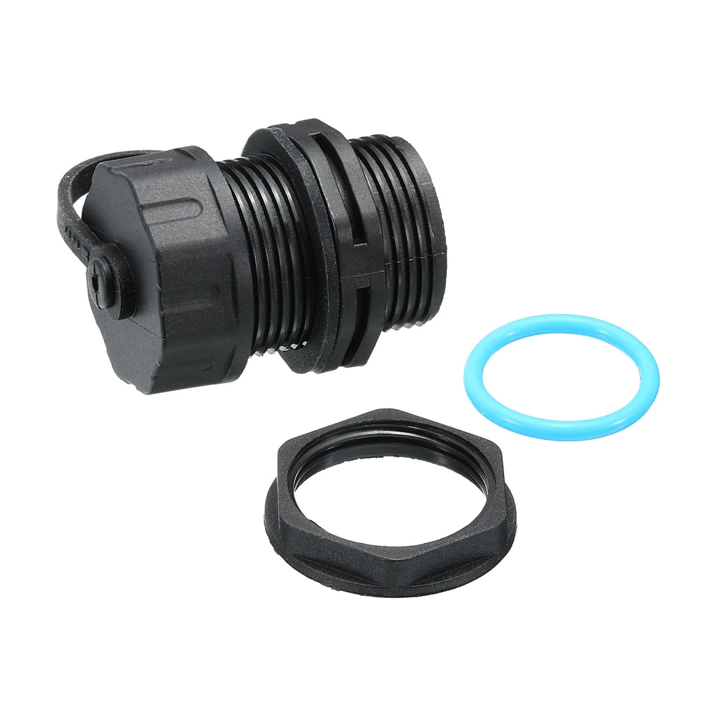 5/10Pcs RJ45 Panel Mount Coupler IP68 Shielded Panel Mount Bulkhead Ethernet LAN Pass Through Connector for CAT6/CAT5E/CAT5