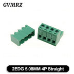 5Set/lot KF2EDGK Terminal Block Male Female 5.08 mm Plug-in Seal PCB Connector 2EDG PCB 2P 3P 4P 5P 6P 7P 8P 9P 10P 12P