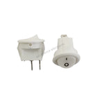 2/5/10Pcs Round Boat Rocker Switch Diameter 16mm 3A/250VAC KCD1-105 On-Off Snap SPST Black 2Pin Power Switch