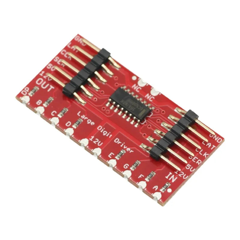 DC 5V TPIC6C596 Large Digit Driver Drive 6.5" 7-Segment LED Display Module for Andrino