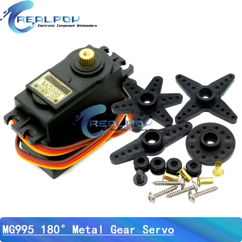 MG945 MG946R MG995 MG996R Metal Gear Servmotor High Speed Analog Servo Motor for Model Airplane RC Car Boat Arduino Robot