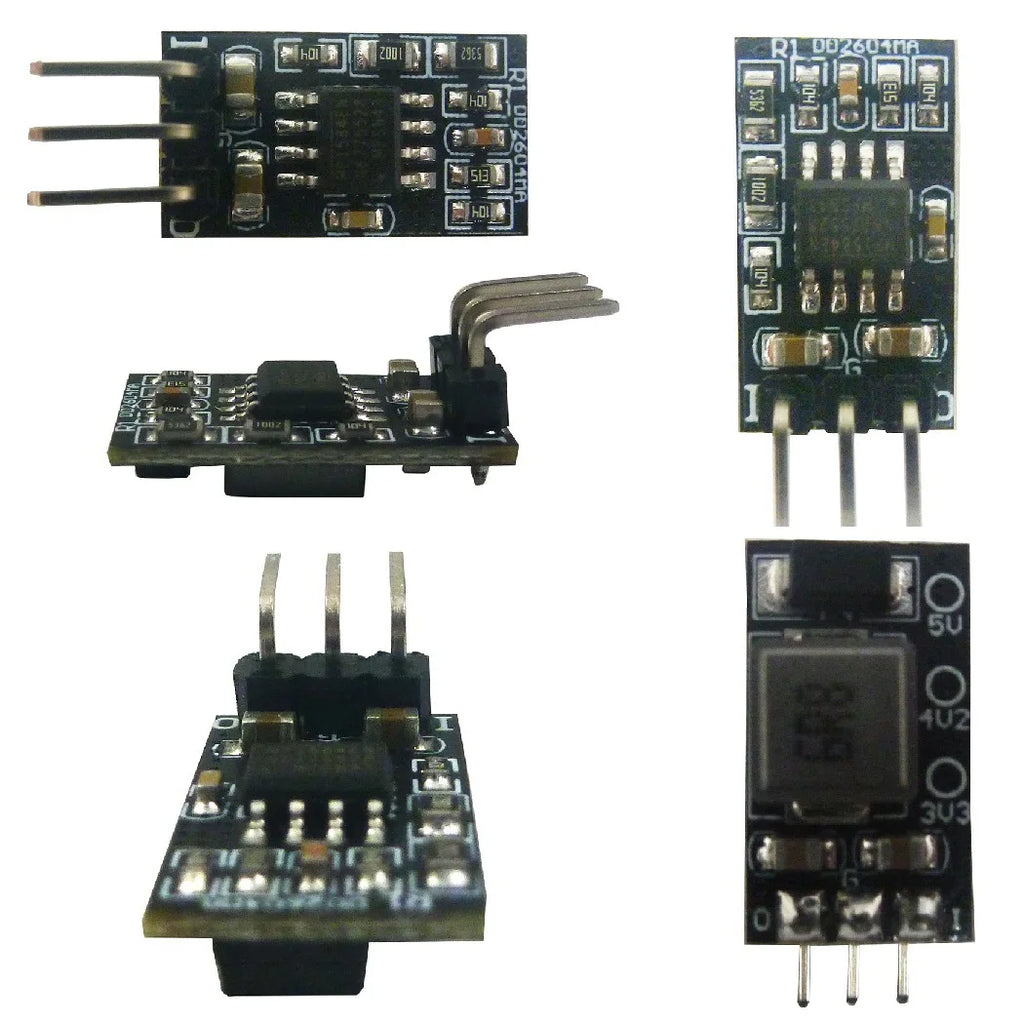 2A Buck Power Supply Module DC-DC Converter 4.5V-27V to 3.3V 4.2V 5V DD4012SA DD2712SA L7805 Upgraded Version Step Down Board