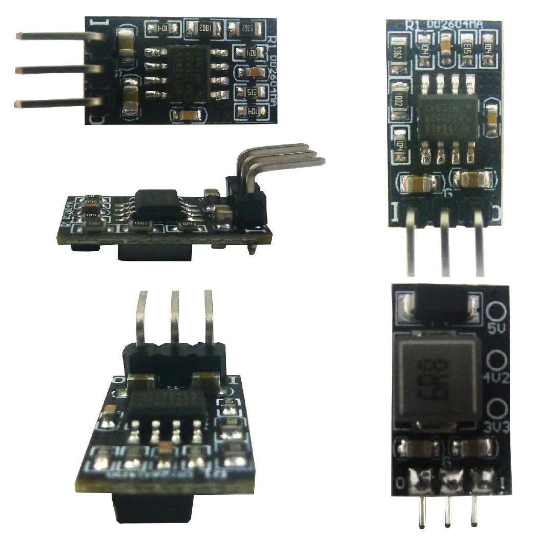 2A Buck Power Supply Module DC-DC Converter 4.5V-27V to 3.3V 4.2V 5V DD4012SA DD2712SA L7805 Upgraded Version Step Down Board