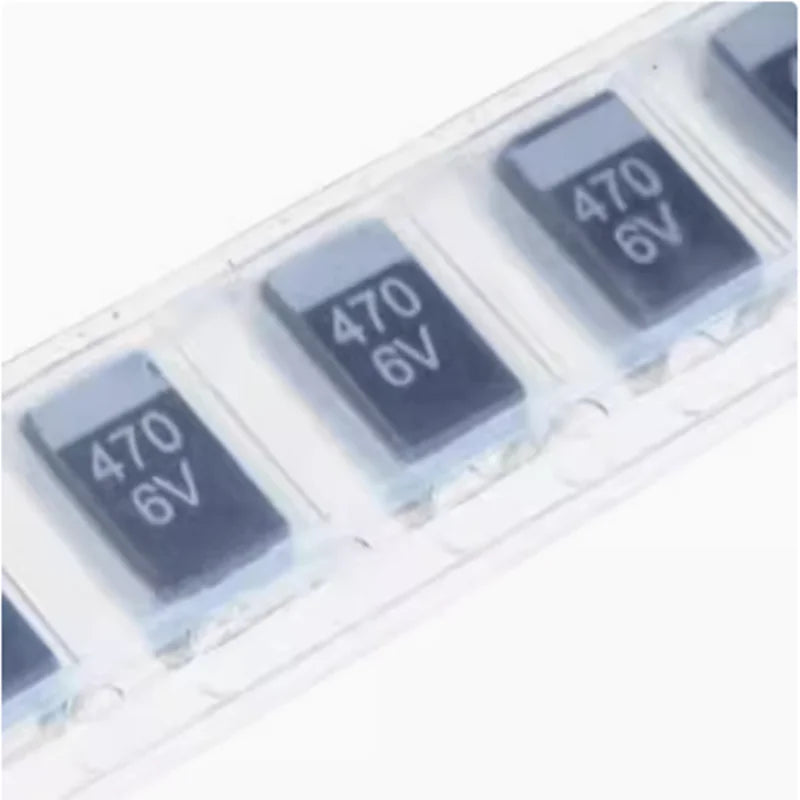 Original 20PCS 6.3V470UF 477 470UF 6V D7343 Tantalum Capacitor
