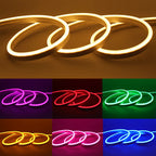 Neon Strip DC 12V IP65 Waterproof 2835 120Leds/M White/Blue/Pink/Yellow/Red/Green Flexible Ribbion Rope LED Strip 0.5M 1M 3M 5M