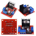 L298N DC Motor Driver Module L298N Stepper Motor Smart Car Robot Breadboard Peltier High Power L298 DC Motor Driver for Arduino