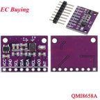 QMI8658 QMI8658A QMI8658C 6-axis Motion Sensor Module 3-axis Gyroscope/Accelerometer BMI160 6DFO Replaces MPU6050