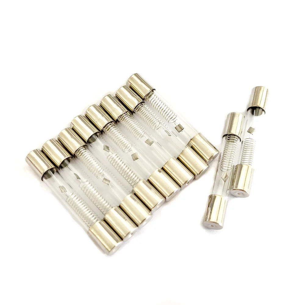 10PCS 5KV Microwave Oven Fuse 6X40MM 0.65A 0.7A 0.75A 0.8A 0.9A Glass Tube Fuse 5000V 700MA 6x40mm High-Pressure Fuse