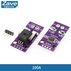 50A -200A Hall Current Sensor Module Linear Analog AC DC 3.3V-5V ACS758 ACS758LCB-050B 100B-PFF-T For Arduino RC Model Connector