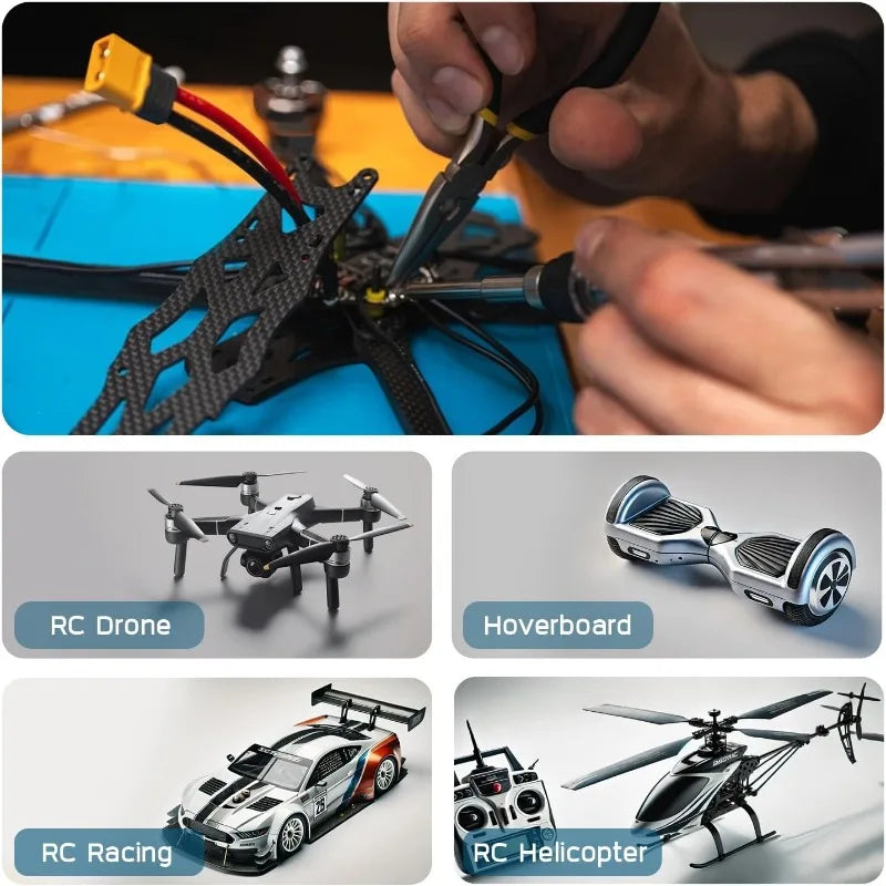 XT60H Plugs Male Female Bullet Connector Wire Cable Connectors Adapter XT60 Power Plug with Sheathfor RC Lipo Battery Airplane