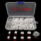 JST 1.25/PH2.0/XH2.54/SM2.54/JST SYP 2P/VH3.96 Male Plug + Female Socket Plastic Housing Terminal Pin Header Wire Connector