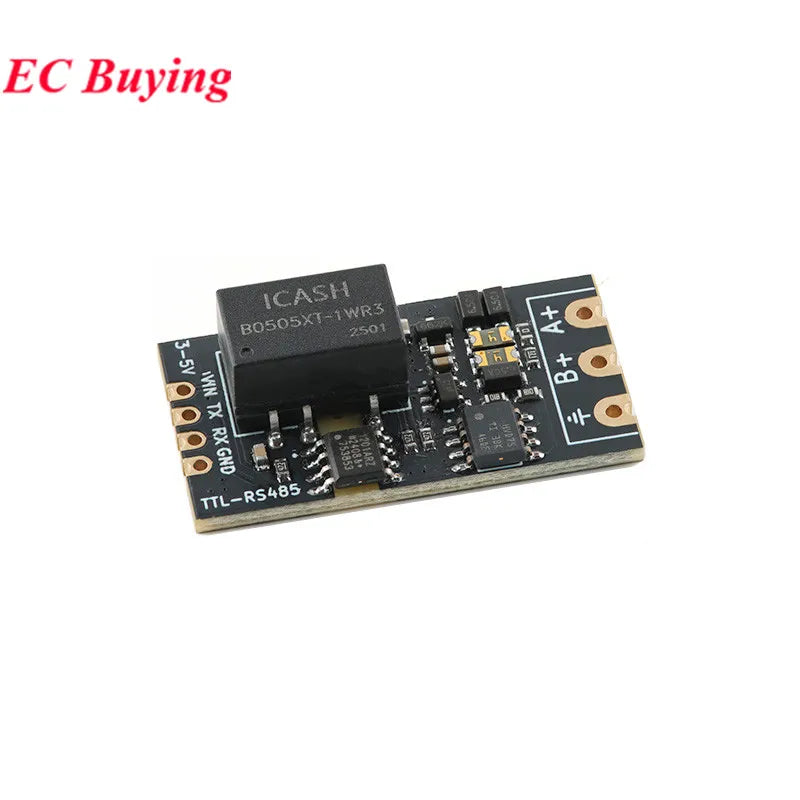 10Pcs/1pc Isolated TTL to RS485 Level Board Module Serial Automatic Reverse High Speed 2Mbps Half-duplex Communication Isolation