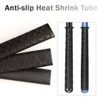 Black Fishing Rod Heat Shrink Tube Anti-Skid ID 15mm - 60mm DIY Non-Slip Handle Protect Wrap Cover Case 2:1 Polyolefin Sleeve