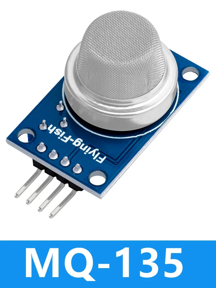 MQ Series Gas Detection Sensor Module Kit - Includes MQ-2, MQ-3, MQ-4, MQ-5, MQ-6, MQ-7, MQ-8, MQ-9, and MQ-135 for Gas Sensing