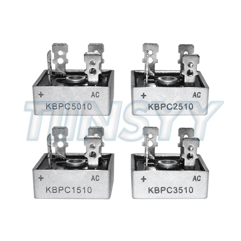 1PCS ROBOT KBPC1510 KBPC2510 KBPC3510 KBPC5010 15A 25A 35A 50A 1000V Diode Bridge Rectifier KBPC5010
