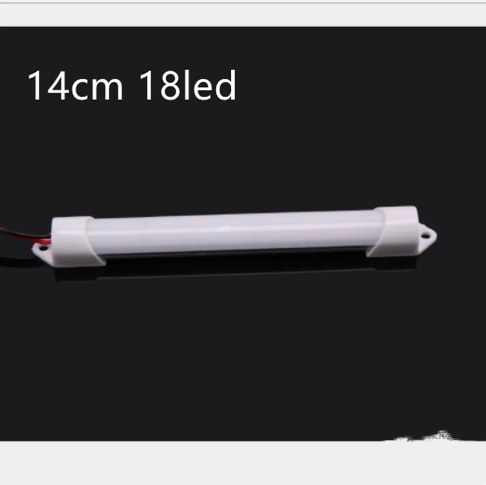 12V/24V LED Light Strip 6cm 10cm 14cm 18cm Hard Rigid Tube Bar Lamp IP65 Waterproof 5730-led bead Lights Strips For DIY