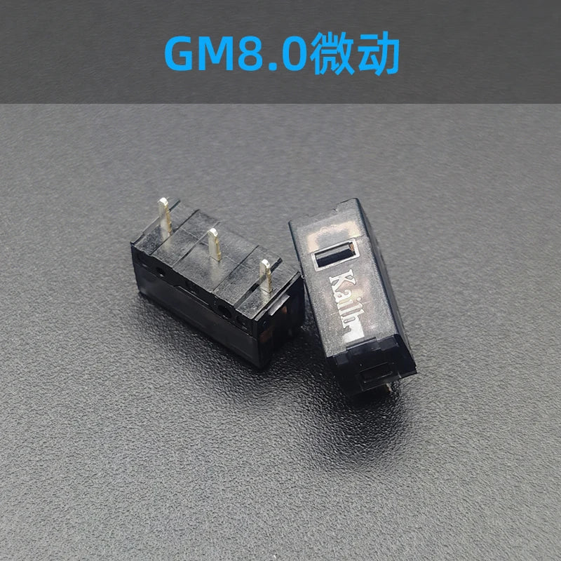 2Pcs Kailh Mouse switch GM8.0 Esports Micro Swicth left right button 80 Million Click Lifetime suitable for D2FC 7N 10M 20M 50M