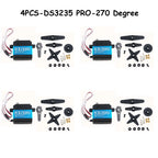 Dsservo 35kg DS3235 Pro Digital Servo Steel Gear Coreless Motor Waterproof 180/270 Degree for 1:8 1:10 1:12 RC Car Robot Crawler