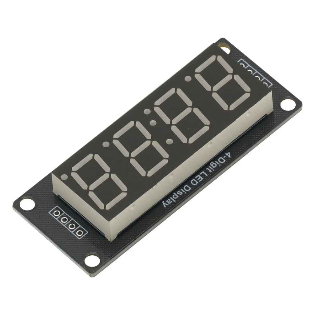 TM1637 LED Display Module 4 Digit 7 Segment 0.56 inch Time Clock Indicator Tube Module Red Blue Green Yellow White for Arduino