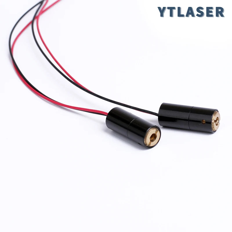 D8mm Focusable Locator 635nm 650nm 670nm 685nm Red Dot Laser 1mW 5mW 10mW Laser Diode Module Industrial Grade ACC Driver
