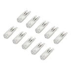 10pcs/lot G9 220-240V 40W Portable Warm White Halogen Bulb Light Lamp 3000-3500K Globe 230V Capsule Clear Bulbs