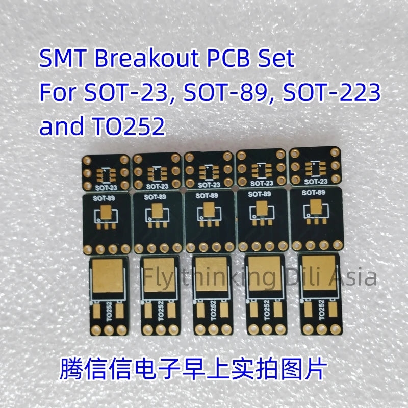 1230 SMT BREAKOUT PCB SET FOR SOT-23, SOT-89, SOT-223 TO252 Convert the adapter board to DIP