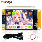 Estardyn ESP32 2.4" Capacitive Touch Display 240x320, TFT LCD Module WiFi Bluetooth LVGL HMI for IoT