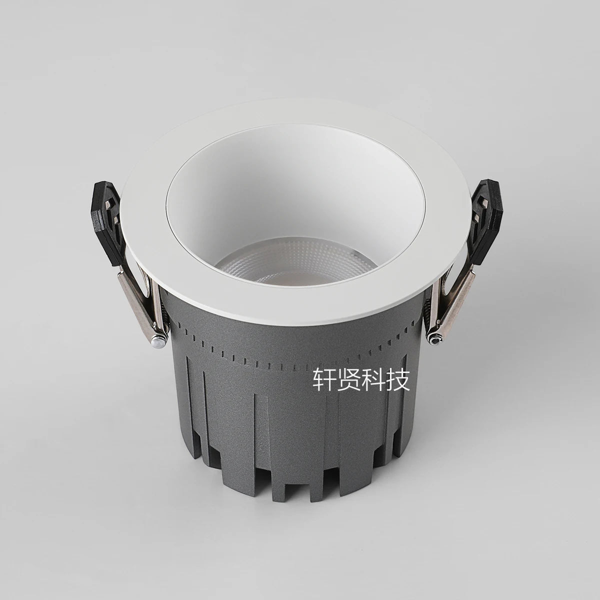 Recessed Zigbee DALI 5 CCT Switchable Matter Tuya BLE Smart LED Spotlight Dimmable Black White Aluminum Ceiling Lamp