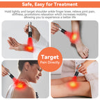 Red Light Led Flashlight Pain Relief Portable Red Light Therapy Muscle Pain Infrared Lamp Led Therapy Skin Care Pet-friendly