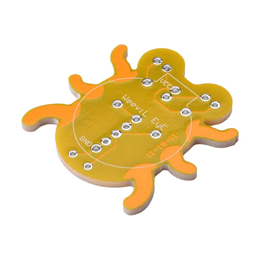 DIY Weevil Eye LED Photoresistor Sensor Module Soldering Learning Kit DIY Beginner Learn to Solder Fun Kit