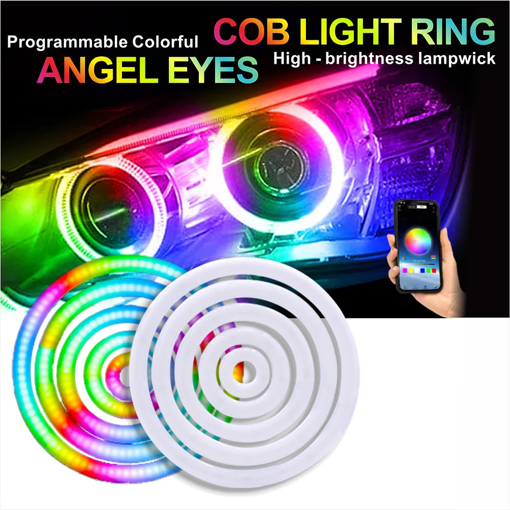WS2812B LED Pixel Ring 18/36/54/72/90Leds Individually Addressable WS2811 Built-in IC Smart DC5V Rgb FCOB PCB