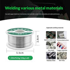 0.8mm 1.0mm 20g 50g 100g Soldering Tin Wire Tin Melt Rosin Core Solder Soldering Wire Roll No-clean FLUX 2.0%
