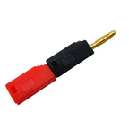 40Pcs 2MM Stackable Banana Plug Soldered Electrical Connector with Socket Jack for DIY Use