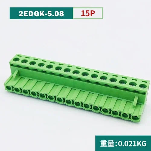 2EDGK-5.08MM Plug-in Terminal Block PCB Plug 2P3P10P12P14P16P-24P