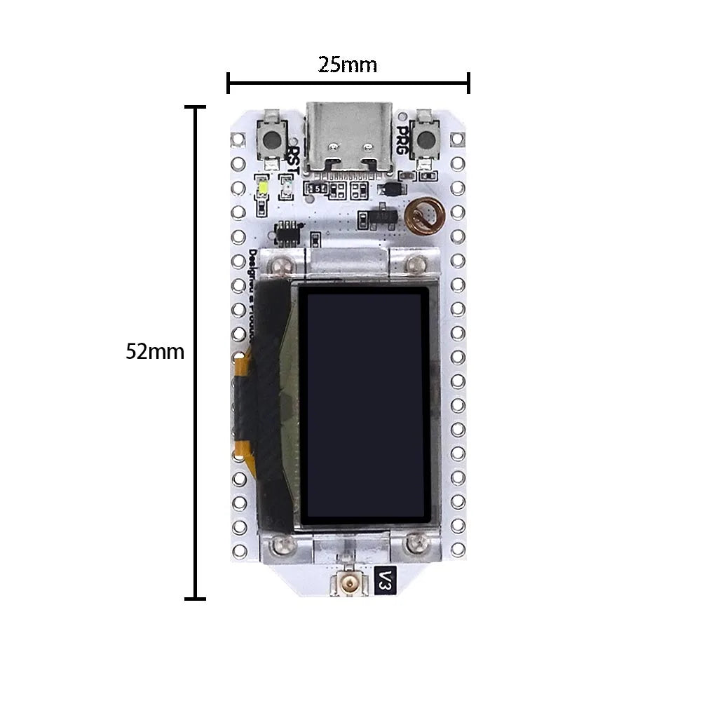 868MHz/915MHz LoRa ESP32 OLED Wifi SX1276 Module IOT Development Board with Antenna For Arduino Electronic Diy Kit PCB