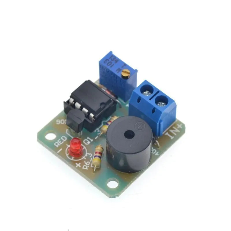 9V 12V LM358 Accumulator Sound Light Alarm Board Buzzer Prevent Over Discharge Controller Module