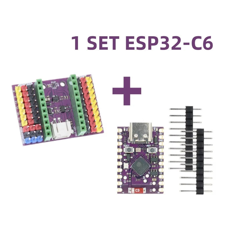 SAMIROB WiFi Bluetooth ESP32 C3 S3 H2 C6 SuperMini Board IoT Development Kit Compatible with MicroPython Programming