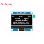 1.54 inch OLED Module 1.54” Display LCD Screen Resolution 12864 128x64 SSD1309 Driver Blue White Yellow 4Pin/7Pin IIC Interface