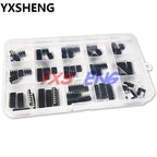 75PCS/LOT Integrated Circuit IC DIP Kit Box LM358P LM386 LM339 ULN2003 NE555P NE555 MC34063 TL494 ULN2803 LM324 TDA2030 TDA2822