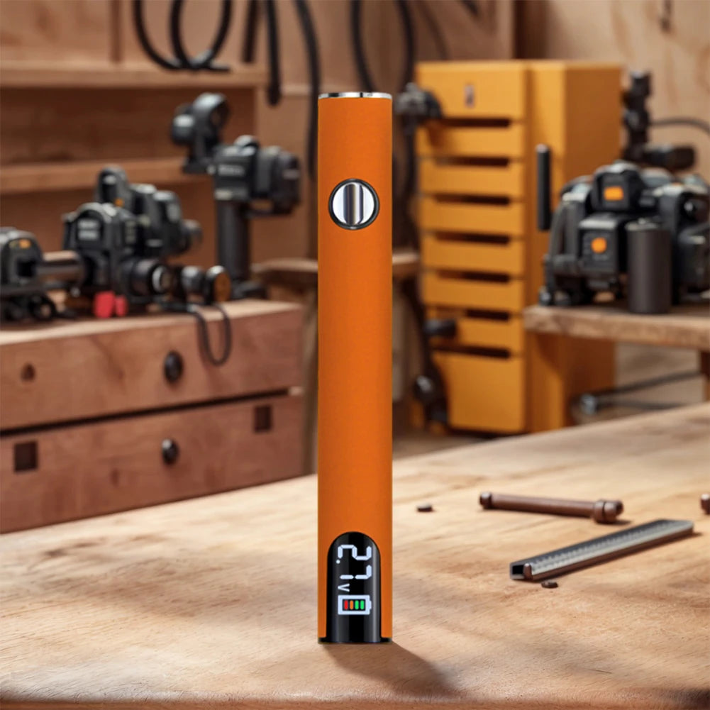 510 Thread Battery Cart Pen Adjustable Voltage Portable Electric Soldering Iron Welding Kit 650mAh Battery Solder Repair Tools
