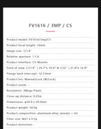 Raspberry Pi High Quality HQ Camera Module 12.3MP IMX477 sensor support for C- and CS-mount lenses