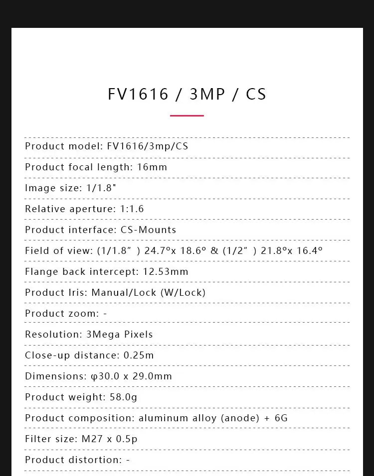 Raspberry Pi High Quality HQ Camera Module 12.3MP IMX477 sensor support for C- and CS-mount lenses
