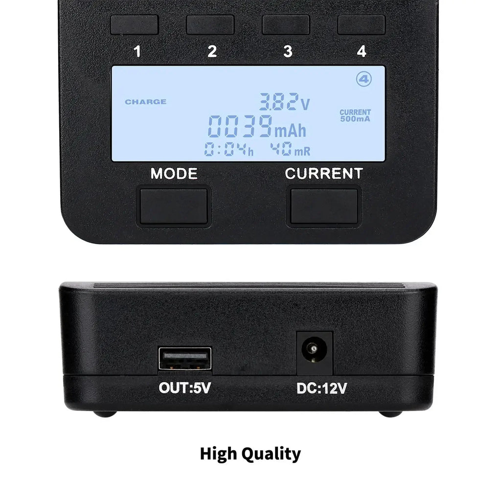LiitoKala LII-500 Smart Universal LCD Battery Charger for Li-ion Ni Mh AA AAA 10440 14500 16340 17335 17500 18490 17670 18650
