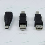 1Piece USB-A to USB-B printer converter mini USB public to USB-B female cable adapter for scanner printers and fax machines